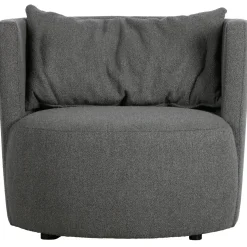 Clearance WOOOD Explore fauteuil bouclé Staalgrijs