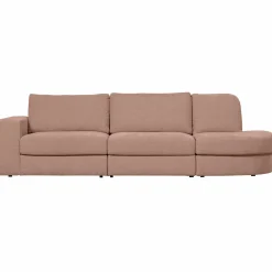 New WOOOD Family bank 2,5-zits ronding rechts Roze