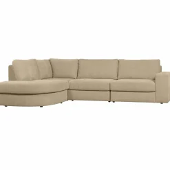 Sale WOOOD Family hoekbank ronding links Zand