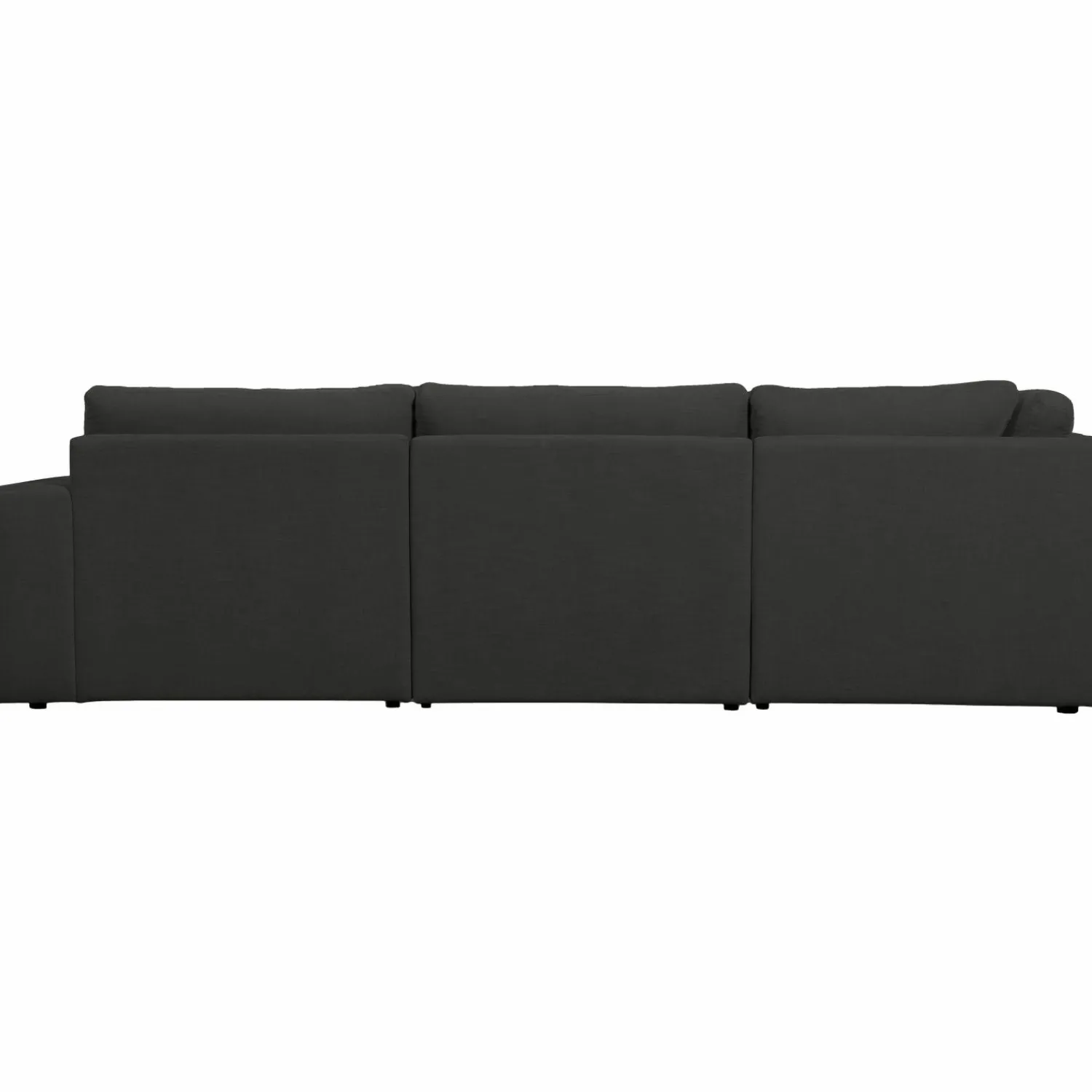 Outlet WOOOD Family hoekbank ronding links Antraciet