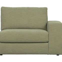 Discount WOOOD Family 1-zits element met arm rechts Groen