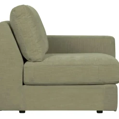 Discount WOOOD Family 1-zits element met arm rechts Groen