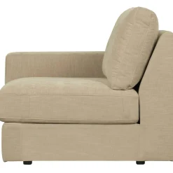 Hot WOOOD Family 1-zits element met arm links Zand