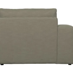 Online WOOOD Family 1-zits element met arm links Warm grijs