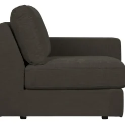 Outlet WOOOD Family 1-zits element met arm rechts Antraciet