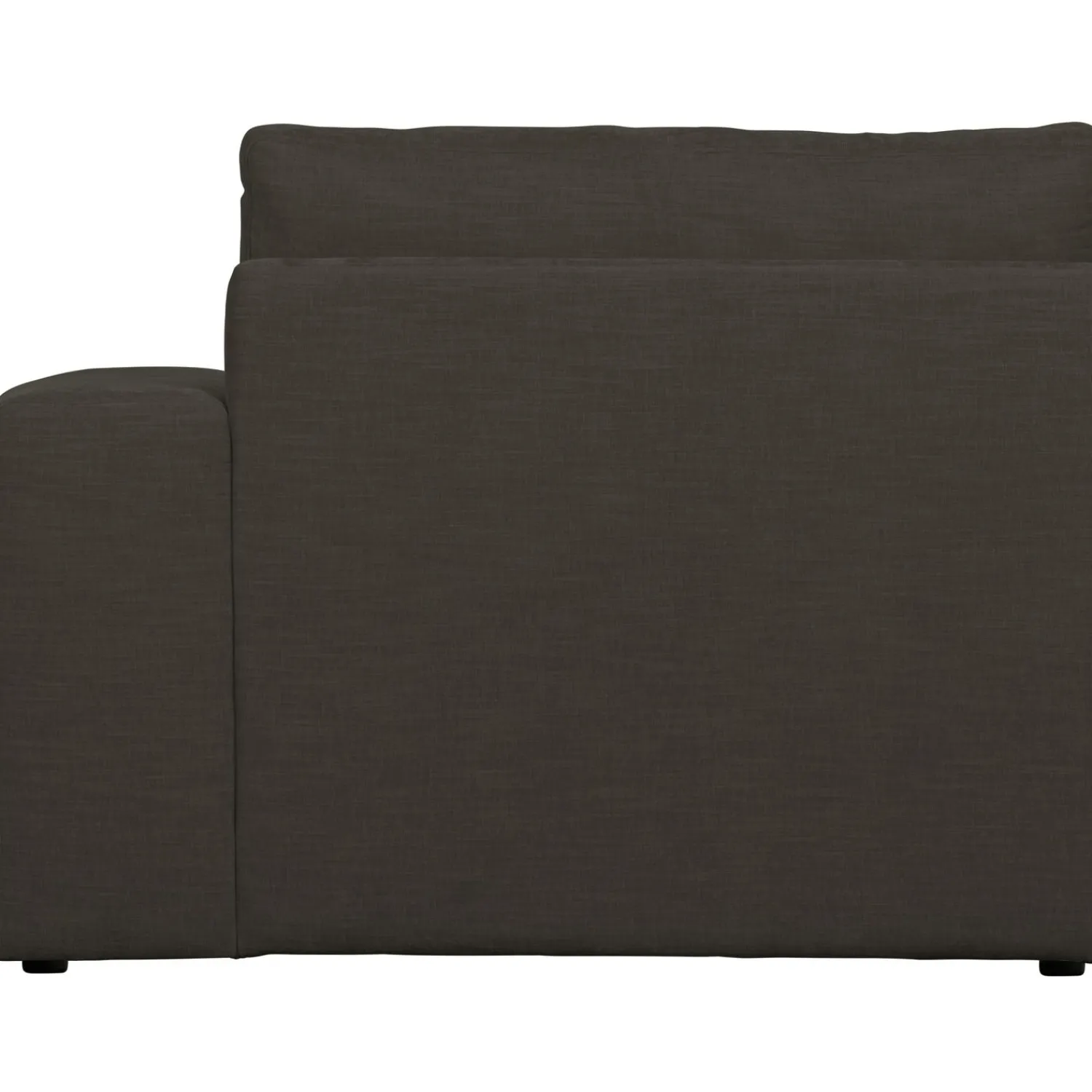 Outlet WOOOD Family 1-zits element met arm rechts Antraciet