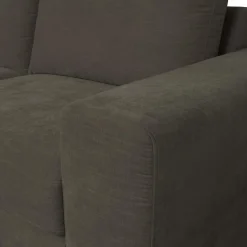 Outlet WOOOD Family 1-zits element met arm rechts Antraciet