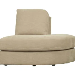 Clearance WOOOD Family 1-zits element ronde hoek rechts Zand