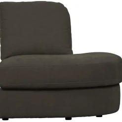 Hot WOOOD Family 1-zits element ronde hoek rechts Antraciet