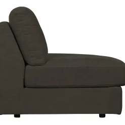 Hot WOOOD Family 1-zits element ronde hoek rechts Antraciet