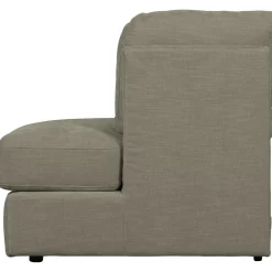 New WOOOD Family 1-zits element ronde hoek rechts Warm grijs