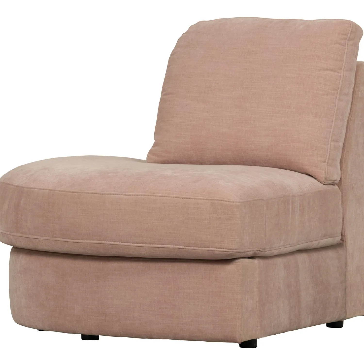 Hot WOOOD Family 1-zits element ronde hoek links Roze