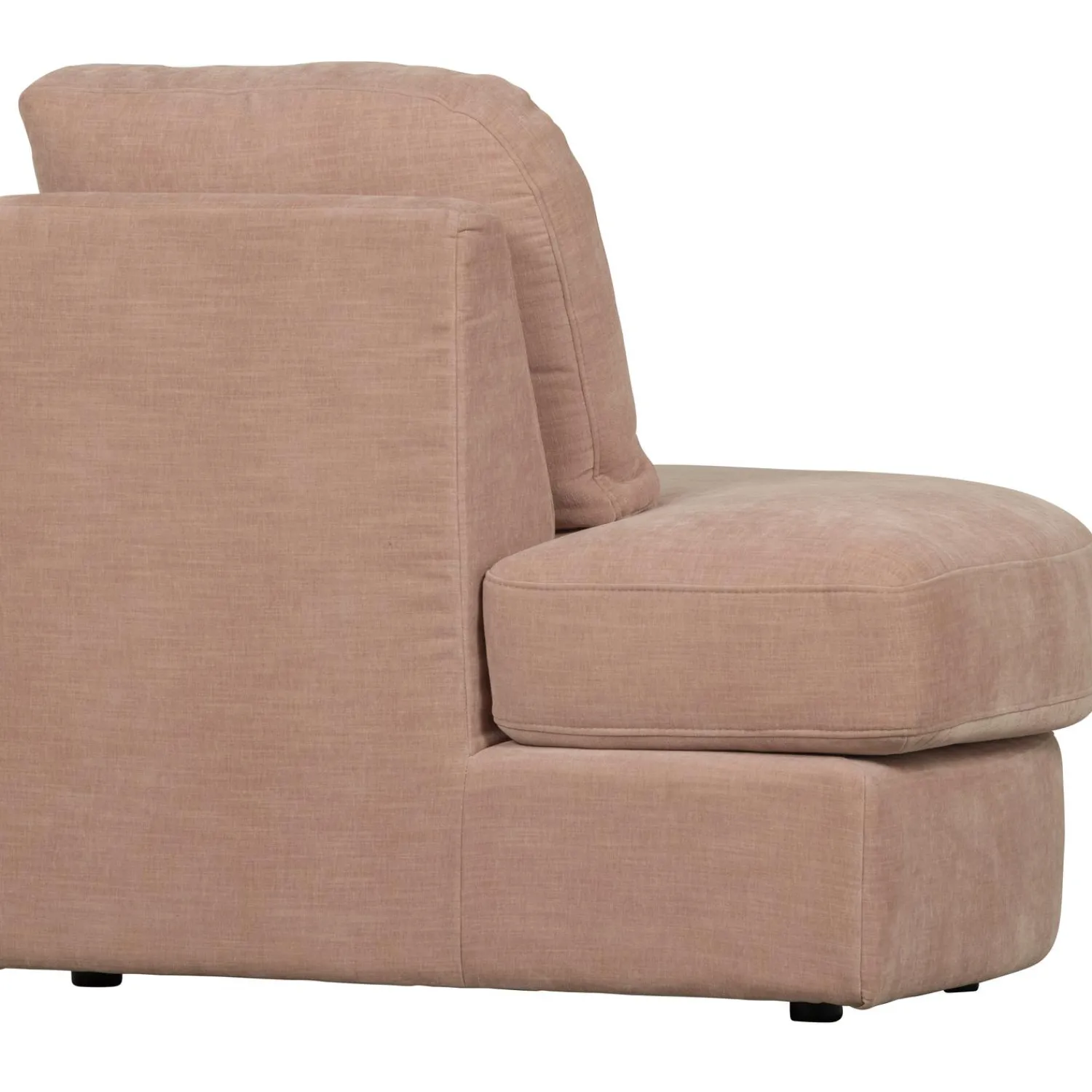 Hot WOOOD Family 1-zits element ronde hoek links Roze