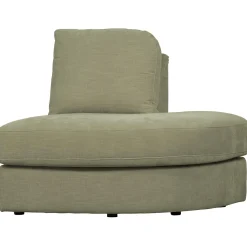 WOOOD Family 1-zits element ronde hoek rechts Groen