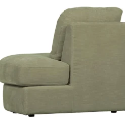 WOOOD Family 1-zits element ronde hoek rechts Groen