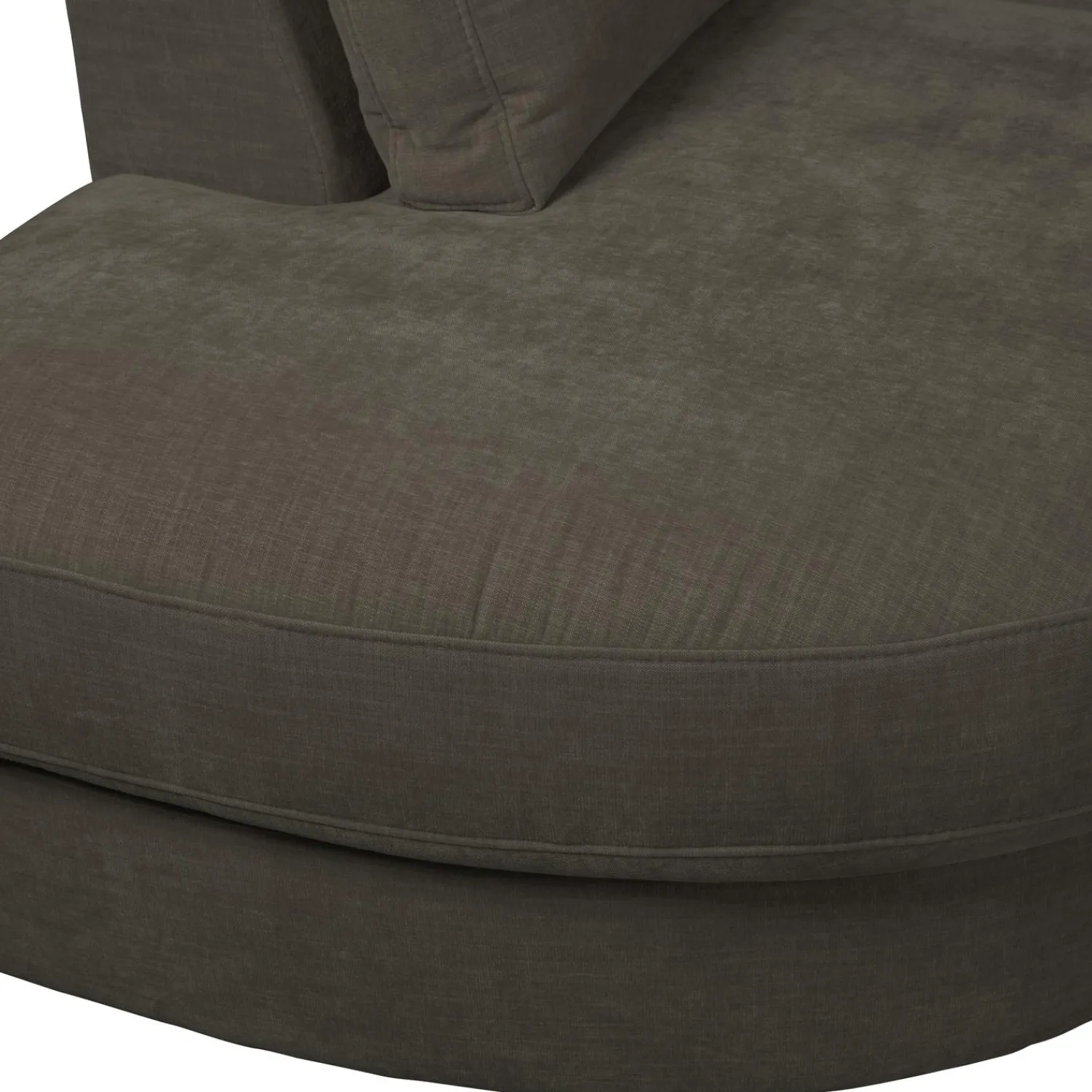 Best WOOOD Family 1-zits element ronde hoek links Antraciet