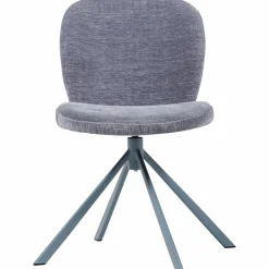 Sale WOOOD Femke eetkamerstoel chenille Blauw