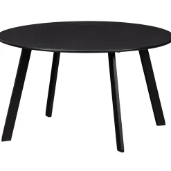 New WOOOD Fer bijzettafel buiten metaal ø70 cm Zwart
