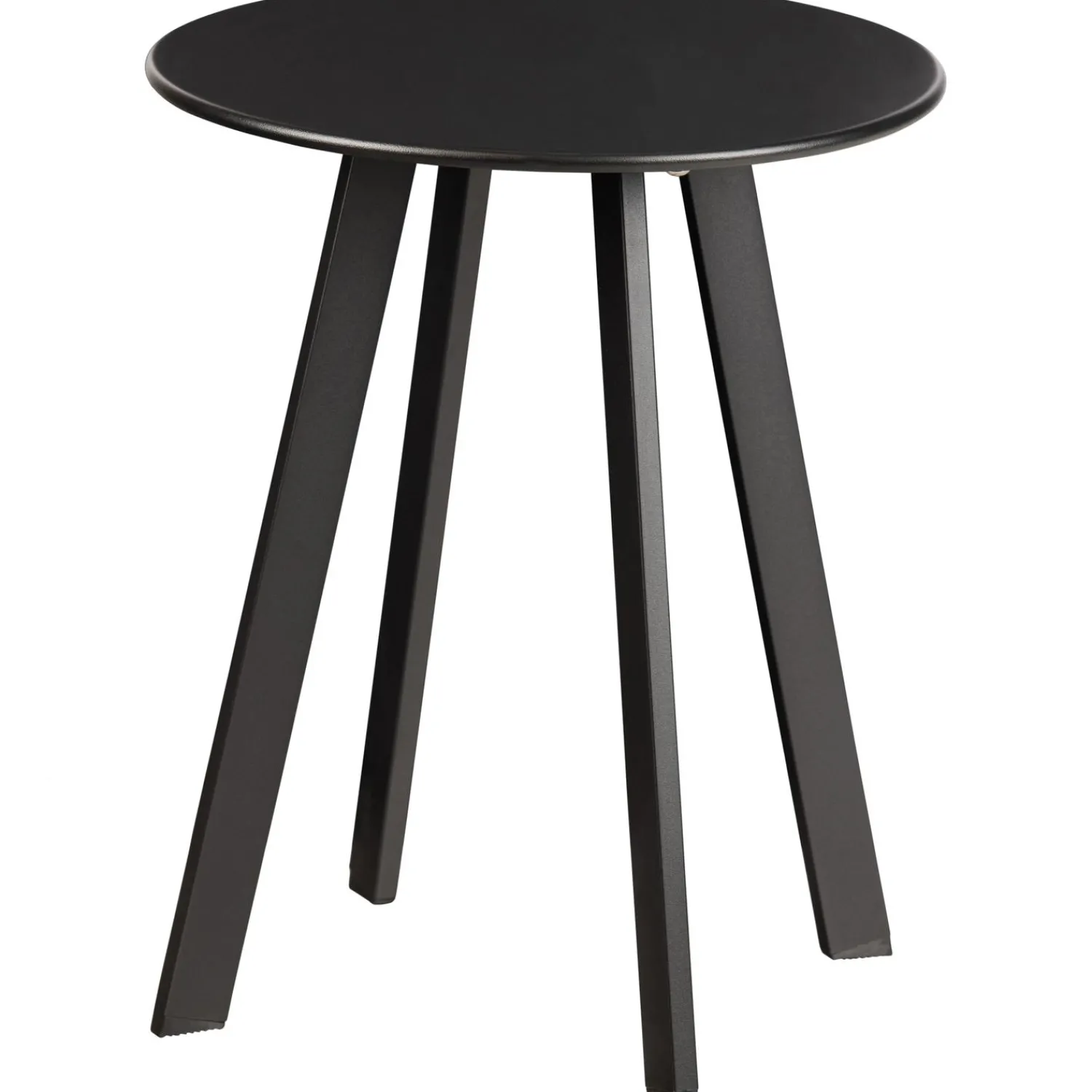 New WOOOD Fer tuin bijzettafel ø40 cm metaal Zwart