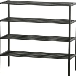 WOOOD Ferro schoenenrek metaal zwart