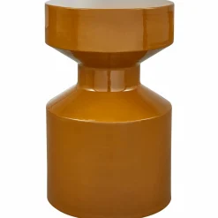 Sale WOOOD Ferry bijzettafel metaal Honinggeel