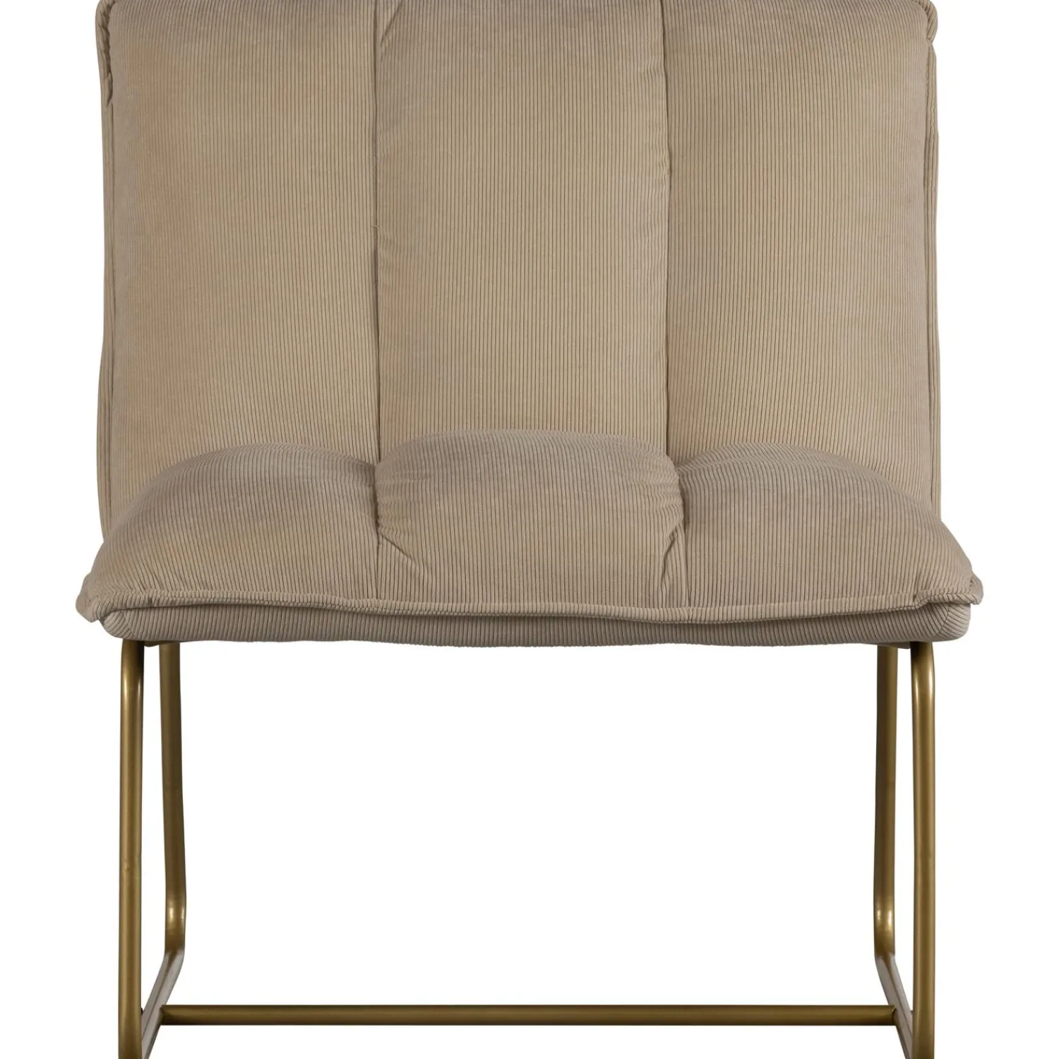 Online WOOOD Fie fauteuil ribstof zand