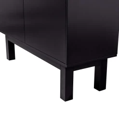 Hot WOOOD Finca buffet-/drankkast grenen diepzwart