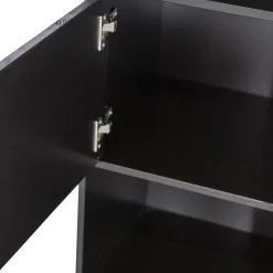 Best WOOOD Finca open vakkenkast 40 cm grenen diepzwart