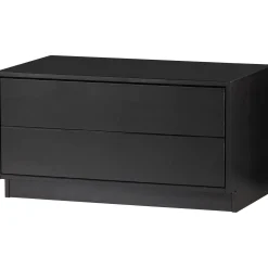 Discount WOOOD Finca tv meubel 75 cm grenen diepzwart