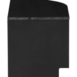 Sale WOOOD Finca tv meubel rond rechts 78 cm grenen diepzwart