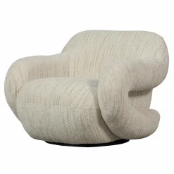 Outlet WOOOD Folke fauteuil chenille Naturel melange