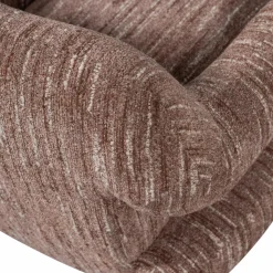 Discount WOOOD Folke fauteuil chenille oudroze melange Oud roze melange
