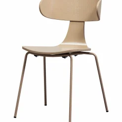 Outlet WOOOD Form houten stoel met metalen poot Zand