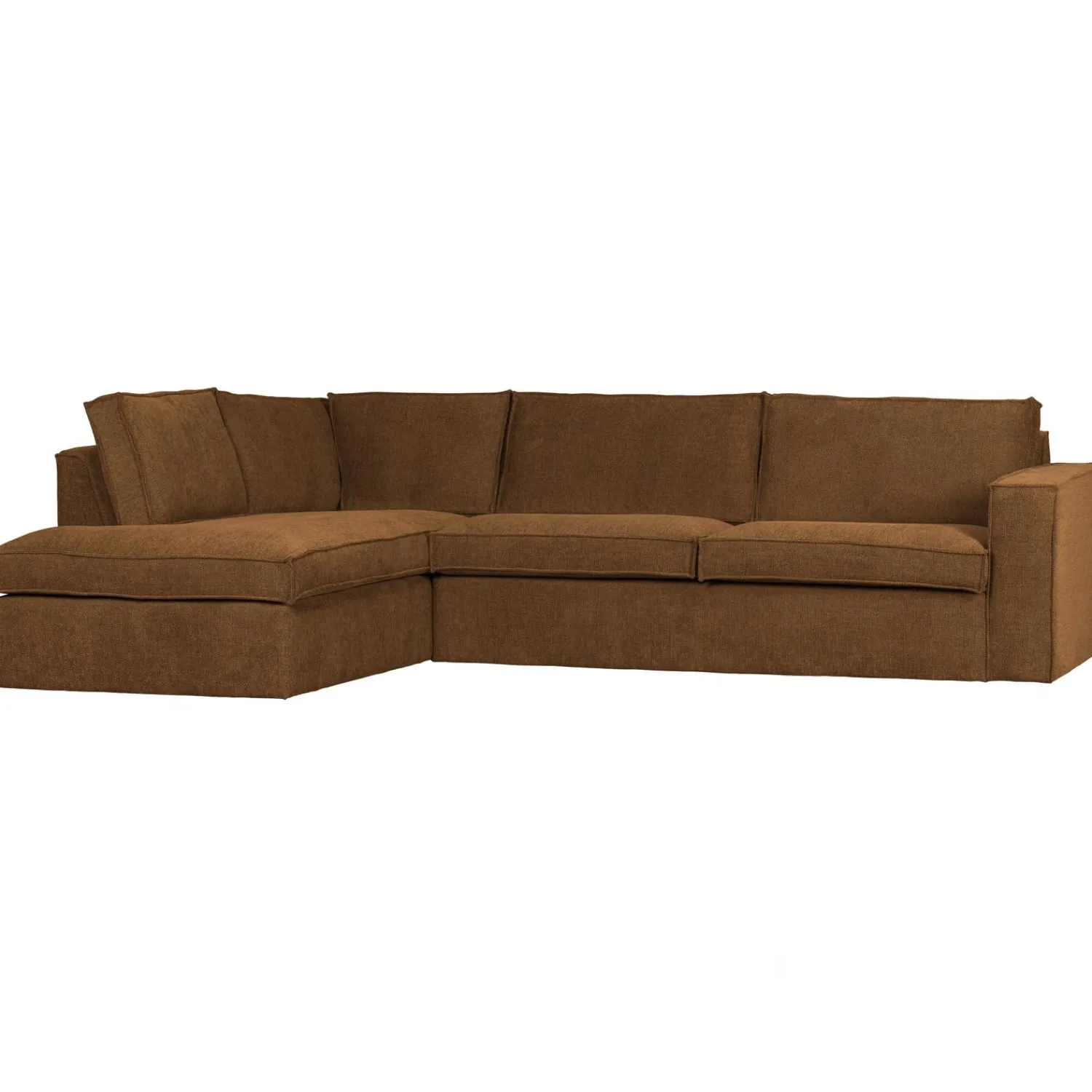 Outlet WOOOD Freddie hoekbank links Brons