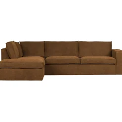 Outlet WOOOD Freddie hoekbank links Brons