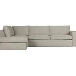 Outlet WOOOD Freddie hoekbank links Naturel