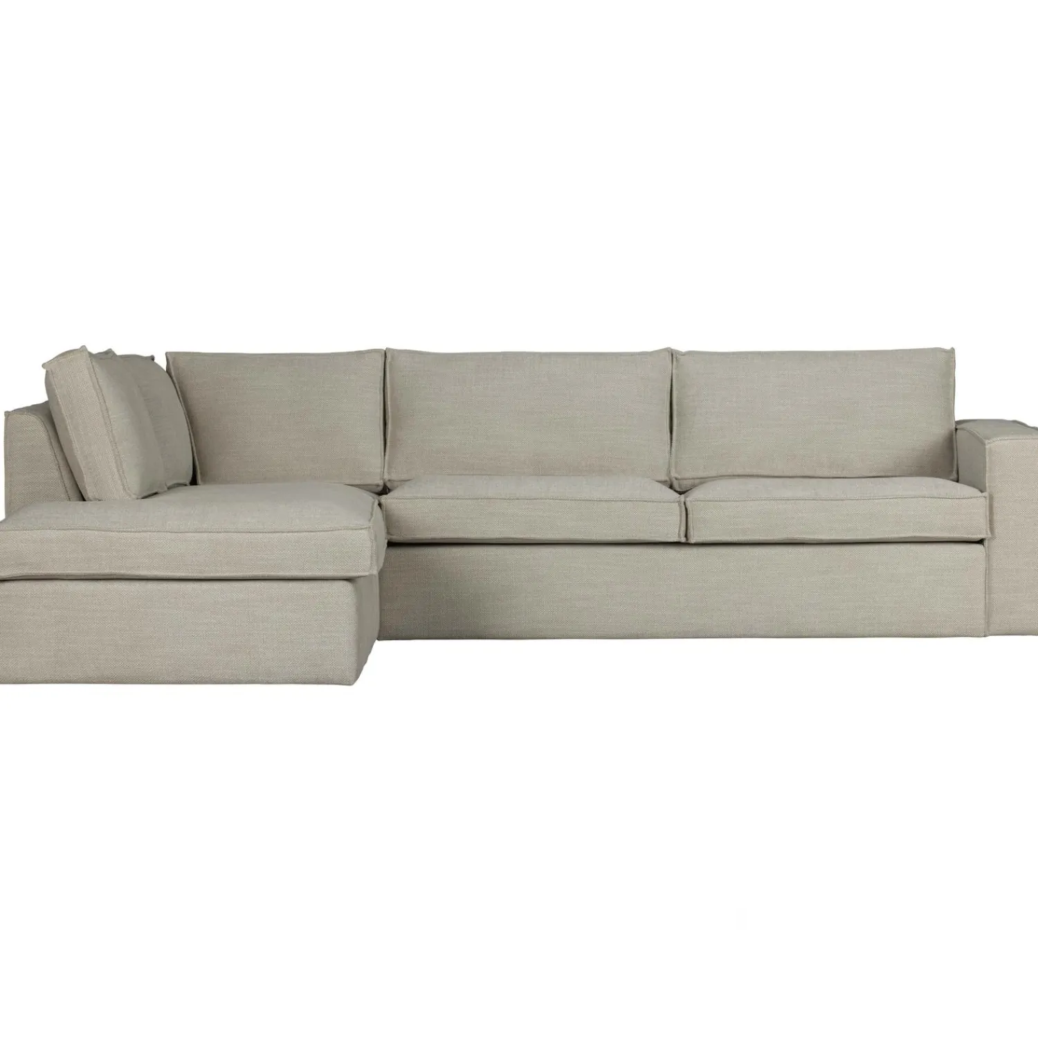 Outlet WOOOD Freddie hoekbank links Naturel