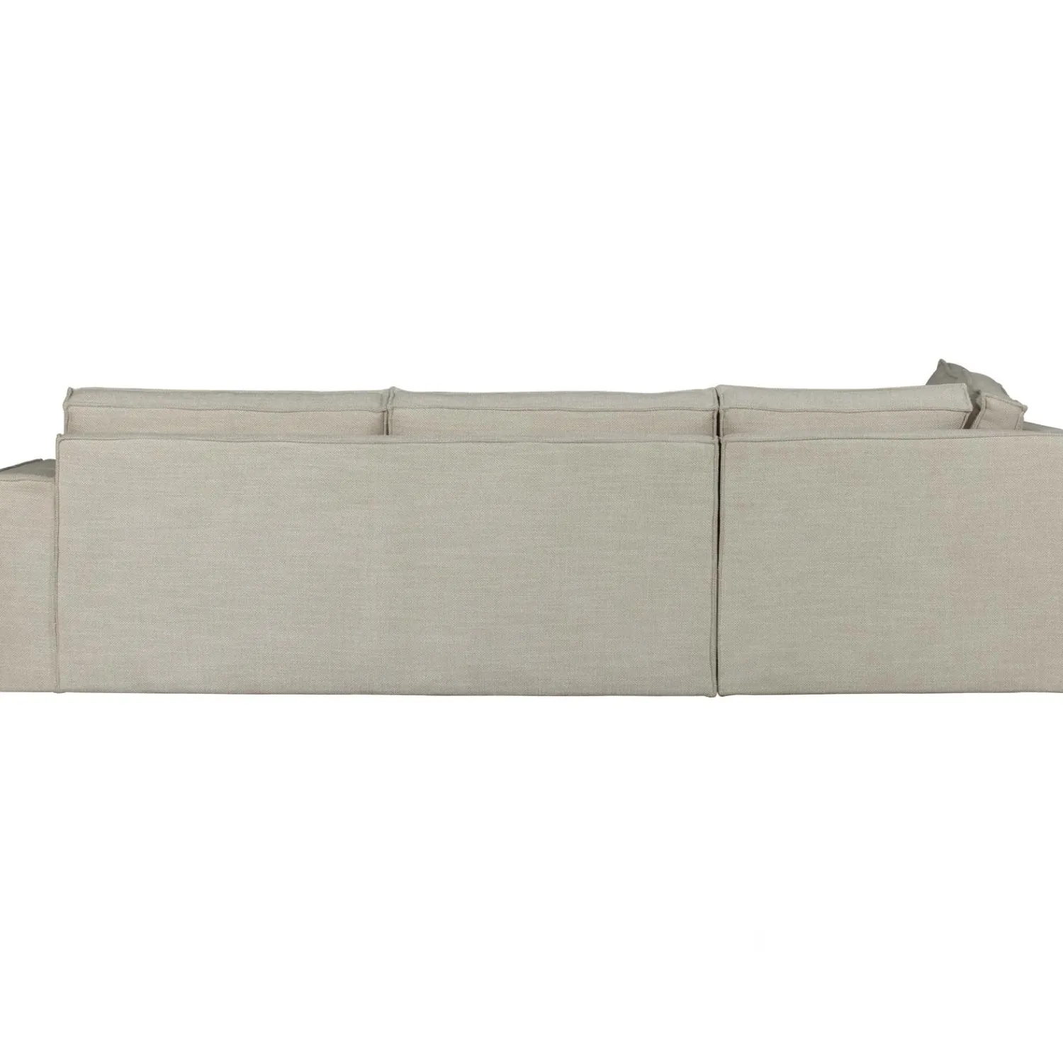 Outlet WOOOD Freddie hoekbank links Naturel