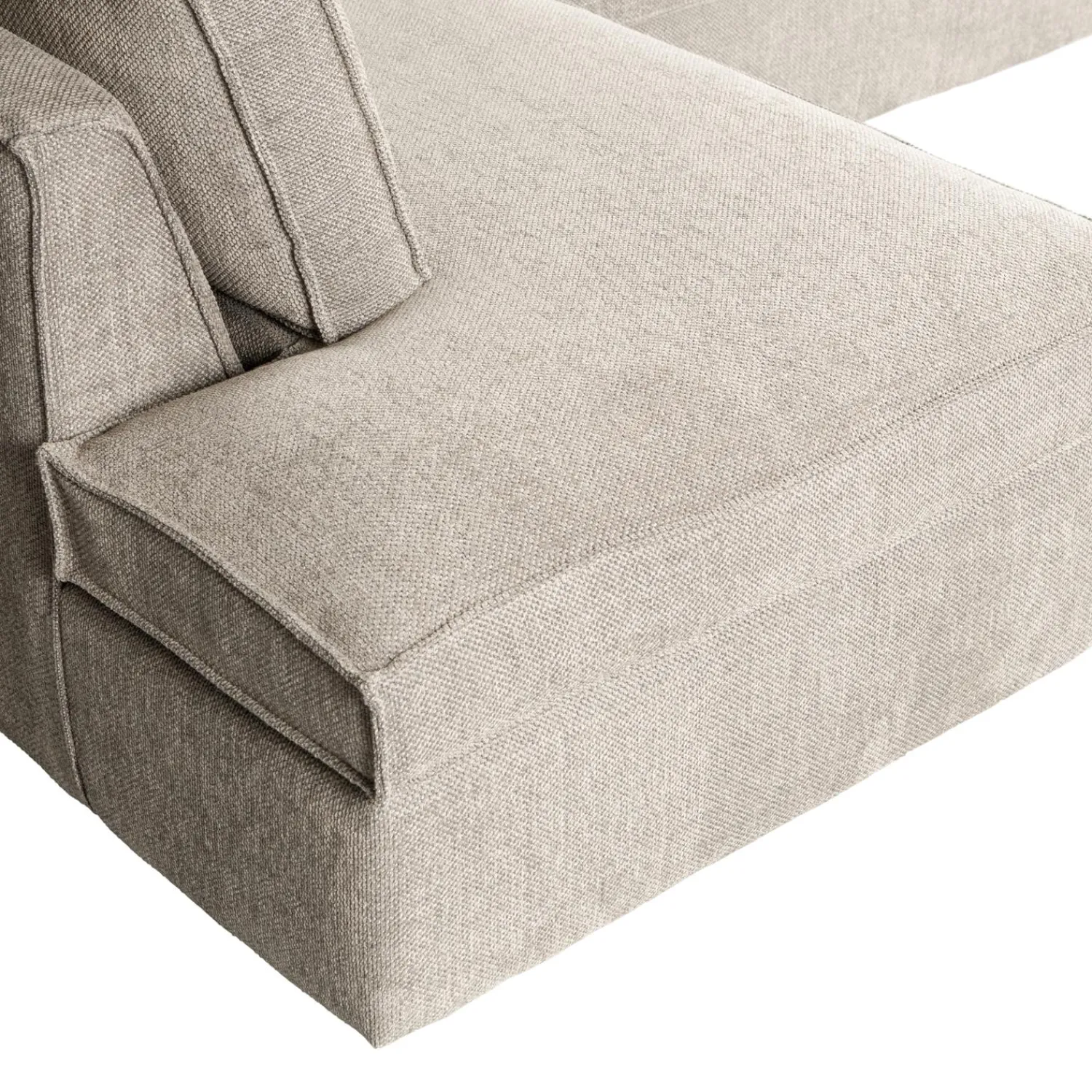 Outlet WOOOD Freddie hoekbank links Naturel