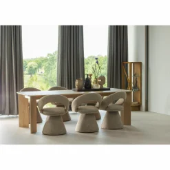 New WOOOD Gianna vaas aluminium zand