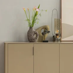 Best WOOOD Gigi tafellamp gehamerd glas 38 x Ø 15 cm