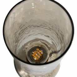 Best WOOOD Gigi tafellamp gehamerd glas 38 x Ø 15 cm