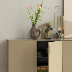 WOOOD Gunnar dressoir 200 cm grenen Mud