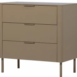 Online WOOOD Gunnar ladekast grenen Mud