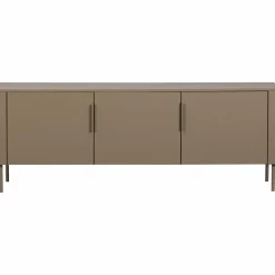 Hot WOOOD Gunnar tv meubel 154 cm grenen Mud