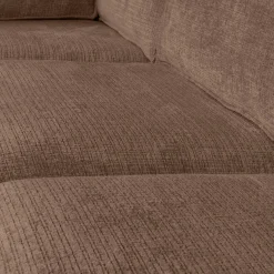 Clearance WOOOD Hajo hoekbank links chenille Mud