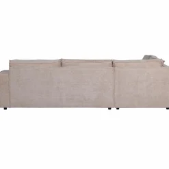 Outlet WOOOD Hajo hoekbank links chenille Zand