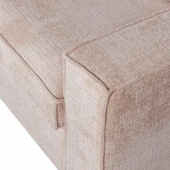 Outlet WOOOD Hajo hoekbank links chenille Zand
