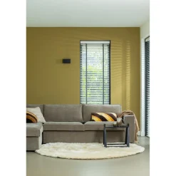 Online WOOOD Hajo hoekbank links ribstof clay Kleigrijs