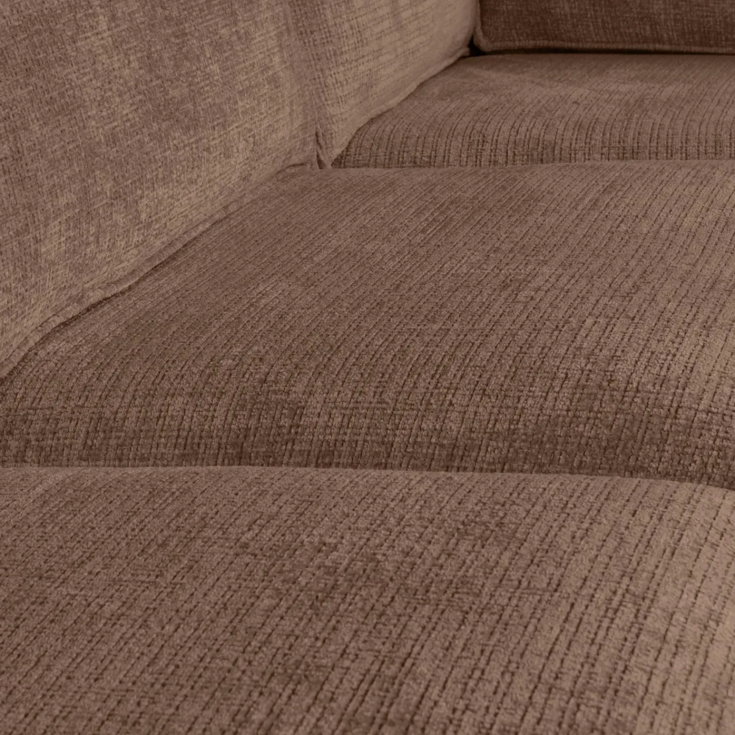 WOOOD Hajo hoekbank rechts chenille Mud